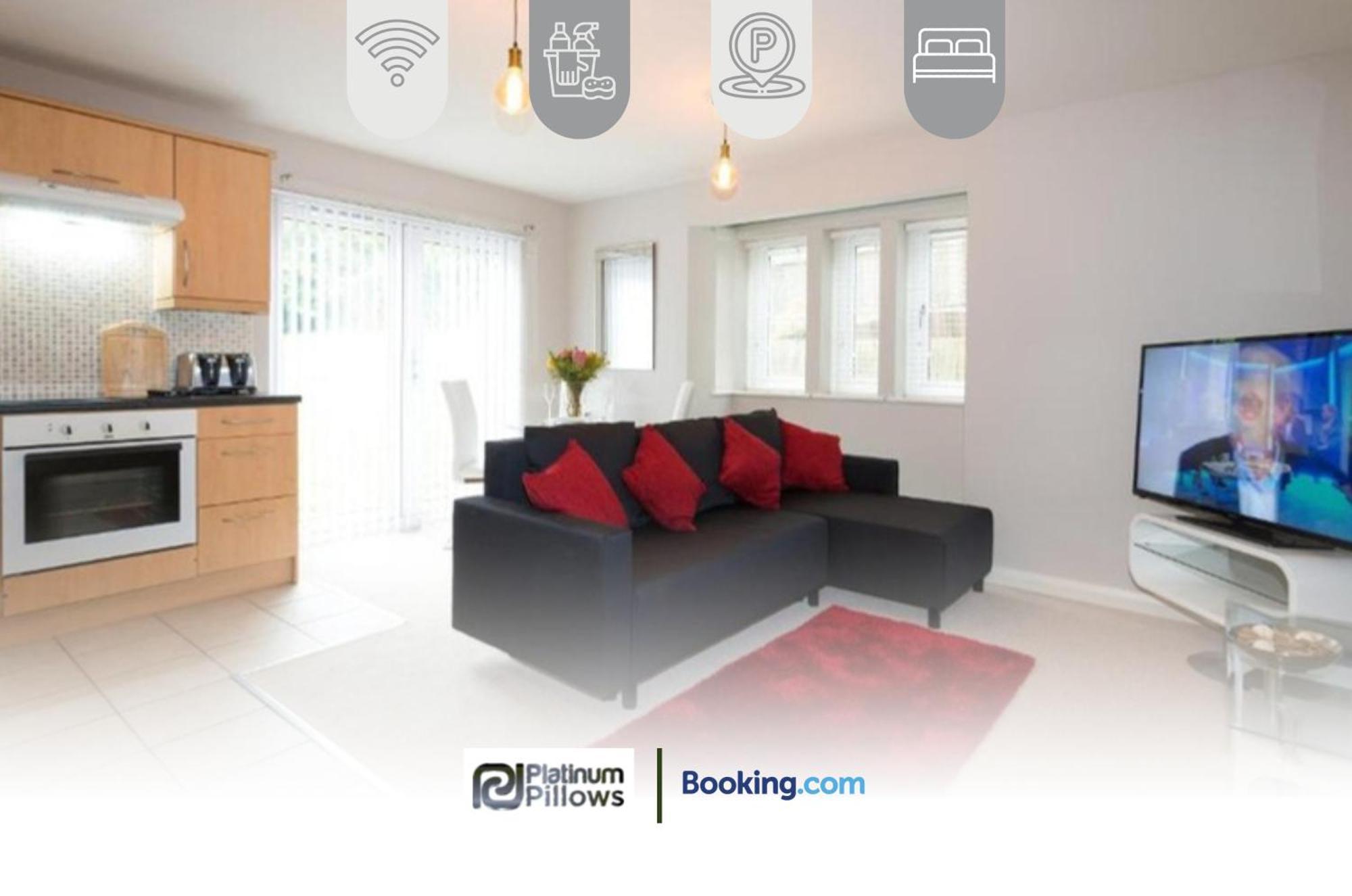 Modern Oxford 2 Bedroom Apartments, Weekly & Monthly Stays, Families & Contractor Accommodation 옥스퍼드 외부 사진